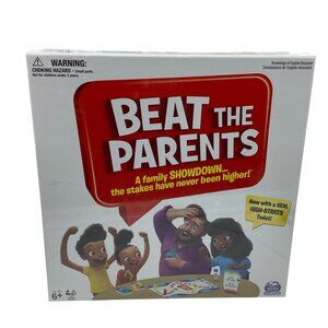 Beat The Parents Family Showdown Trivia & Challenge Board Game For Ages 6+ NEW